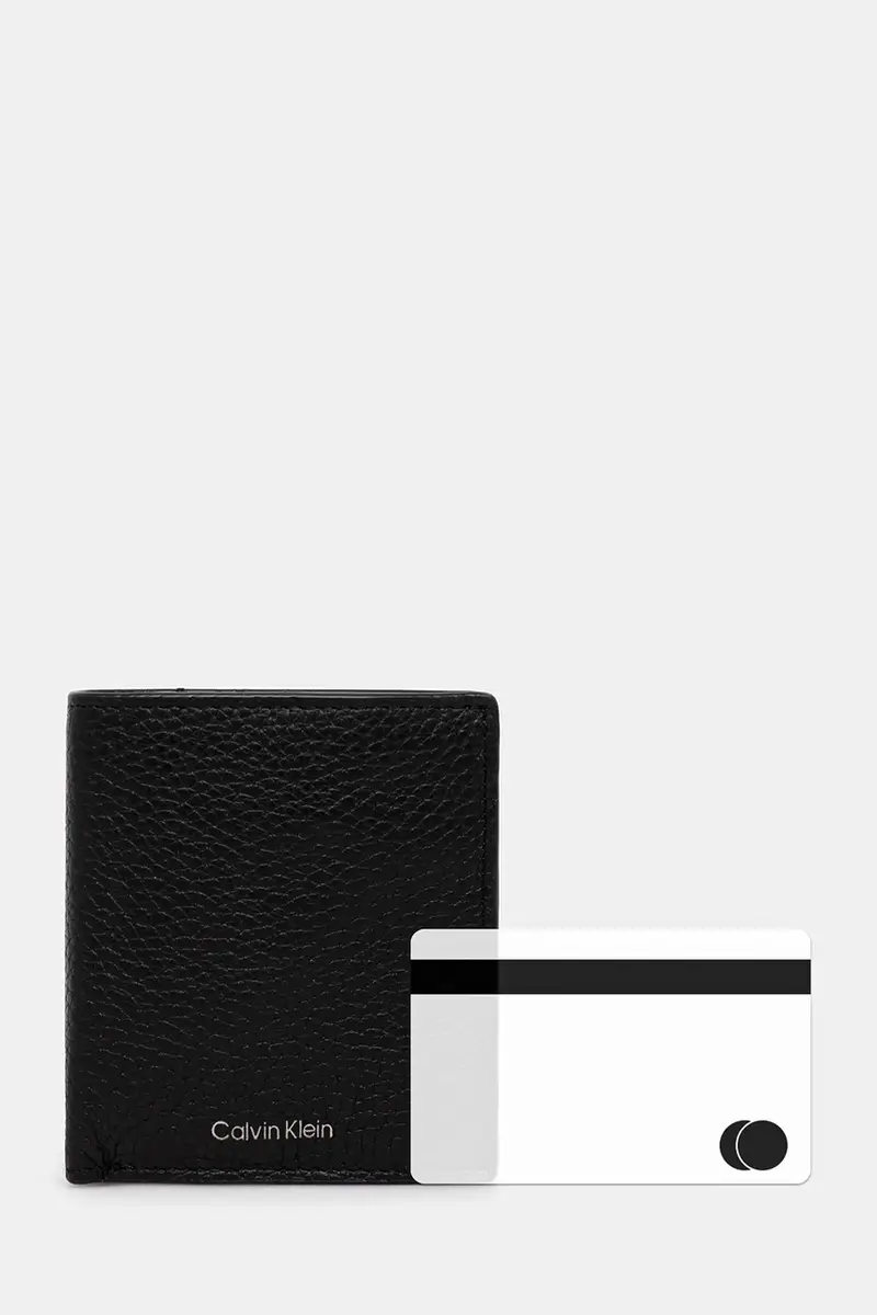 portafoglio in pelle uomo colore nero LV04D1029G miniatura 5