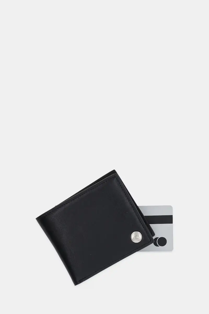 portafoglio in pelle uomo colore nero LV04G1082G miniatura 3