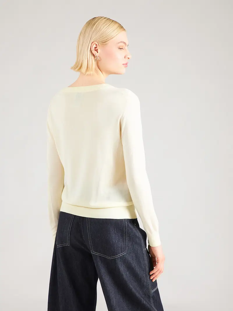 Pullover bianco lana miniatura 3