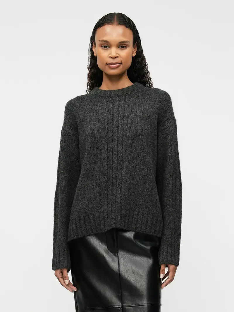 Pullover grigio miniatura 2