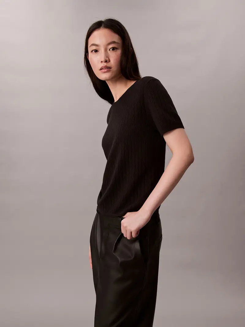 Pullover nero miniatura 3