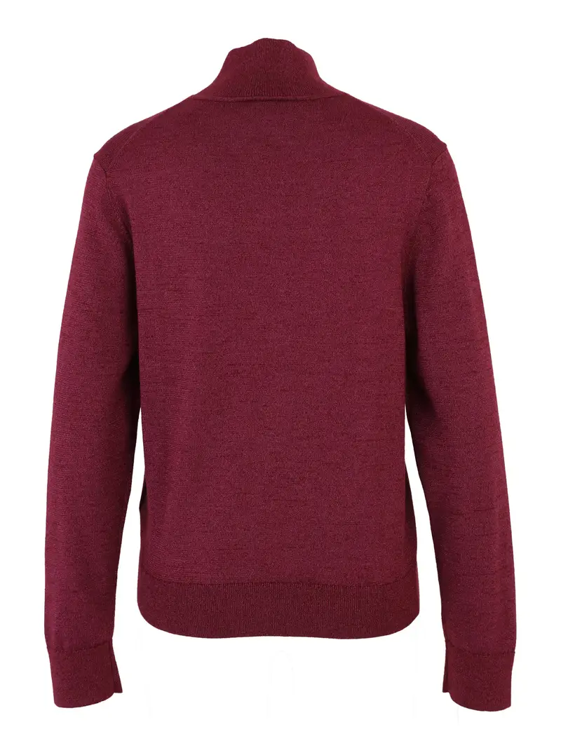 Pullover rosso violaceo miniatura 2