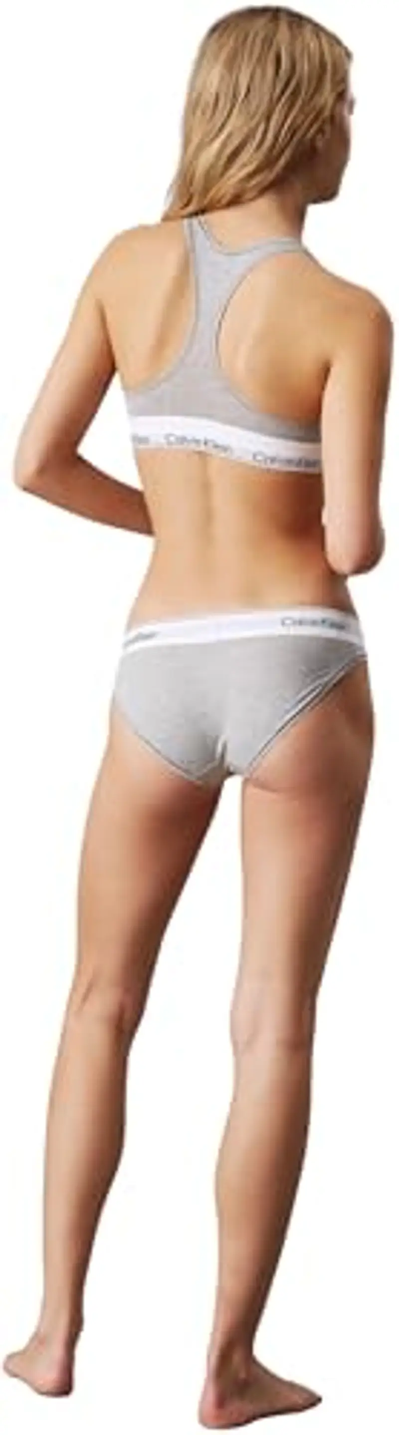 Calvin Klein Bralette Donna Grigio 2160819 miniatura 2