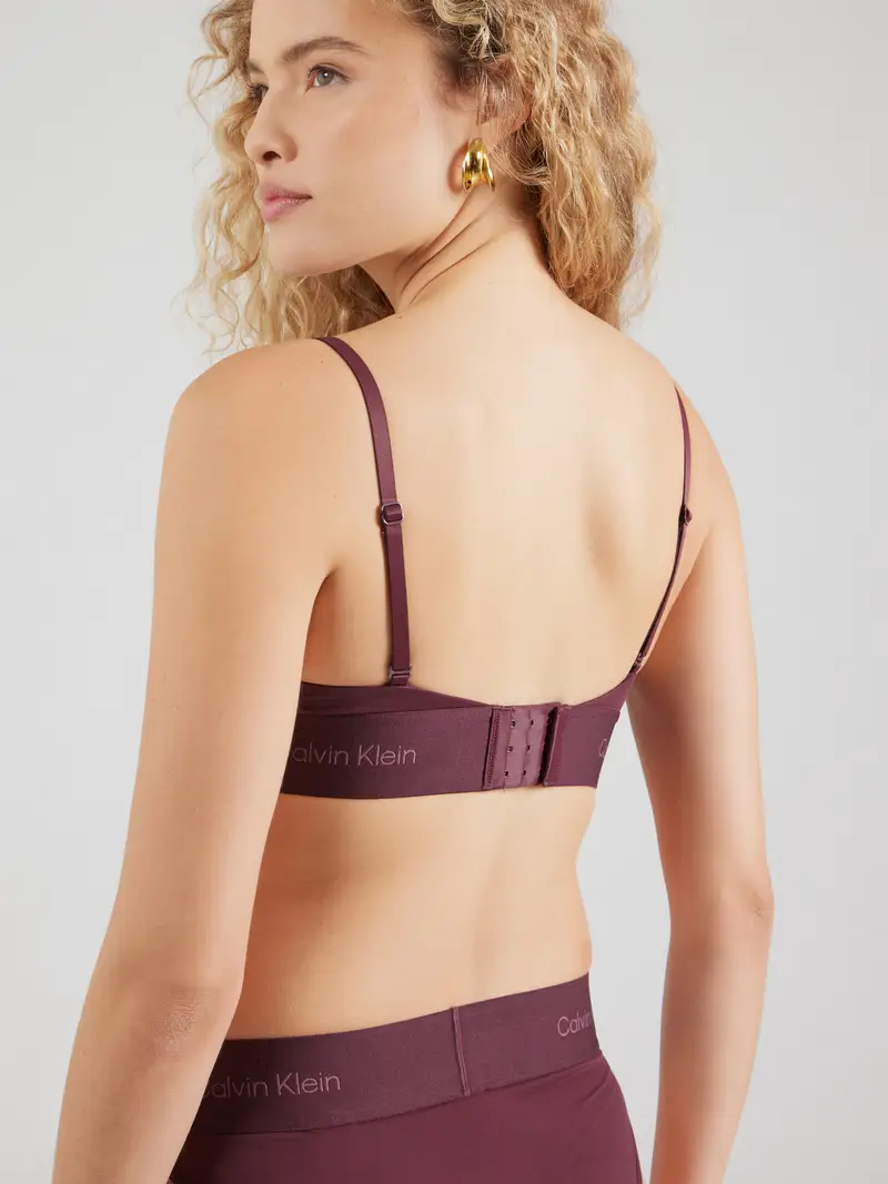 Reggiseno melanzana / rosso miniatura 2