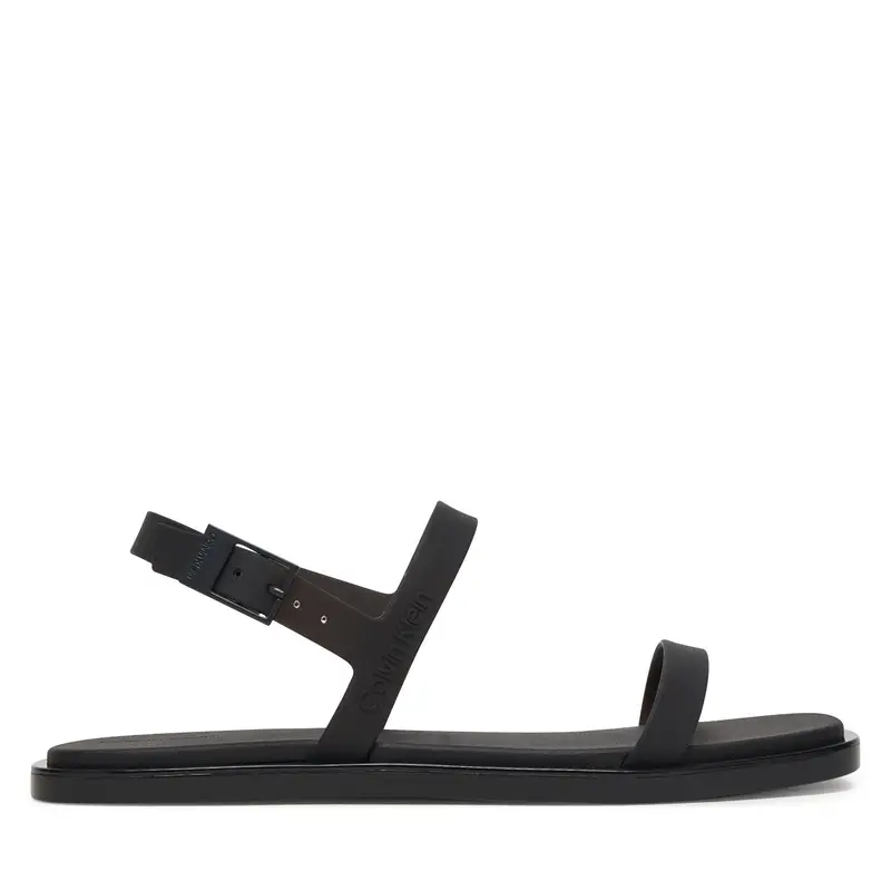 Sandali Calvin Klein Jelly Sandal Sling Mat Tran Tpu HW0HW02969 Nero