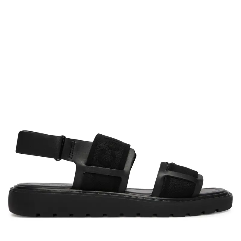 Sandali Calvin Klein Sq Molded Sandal Webb HW0HW02872 Nero