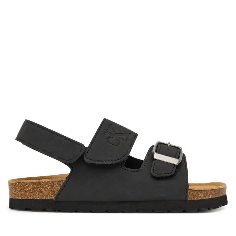 Sandali Calvin Klein Velcro V3X2-83328-0315 S Nero