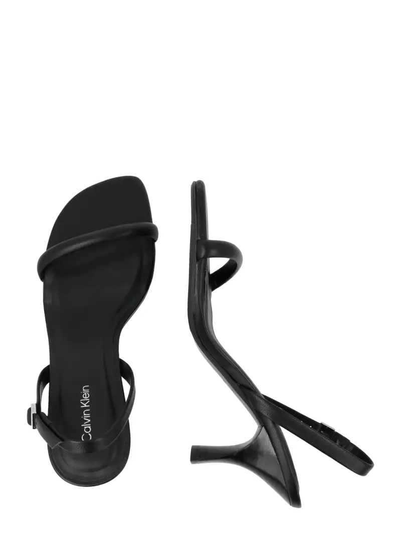 Sandalo con cinturino nero miniatura 2