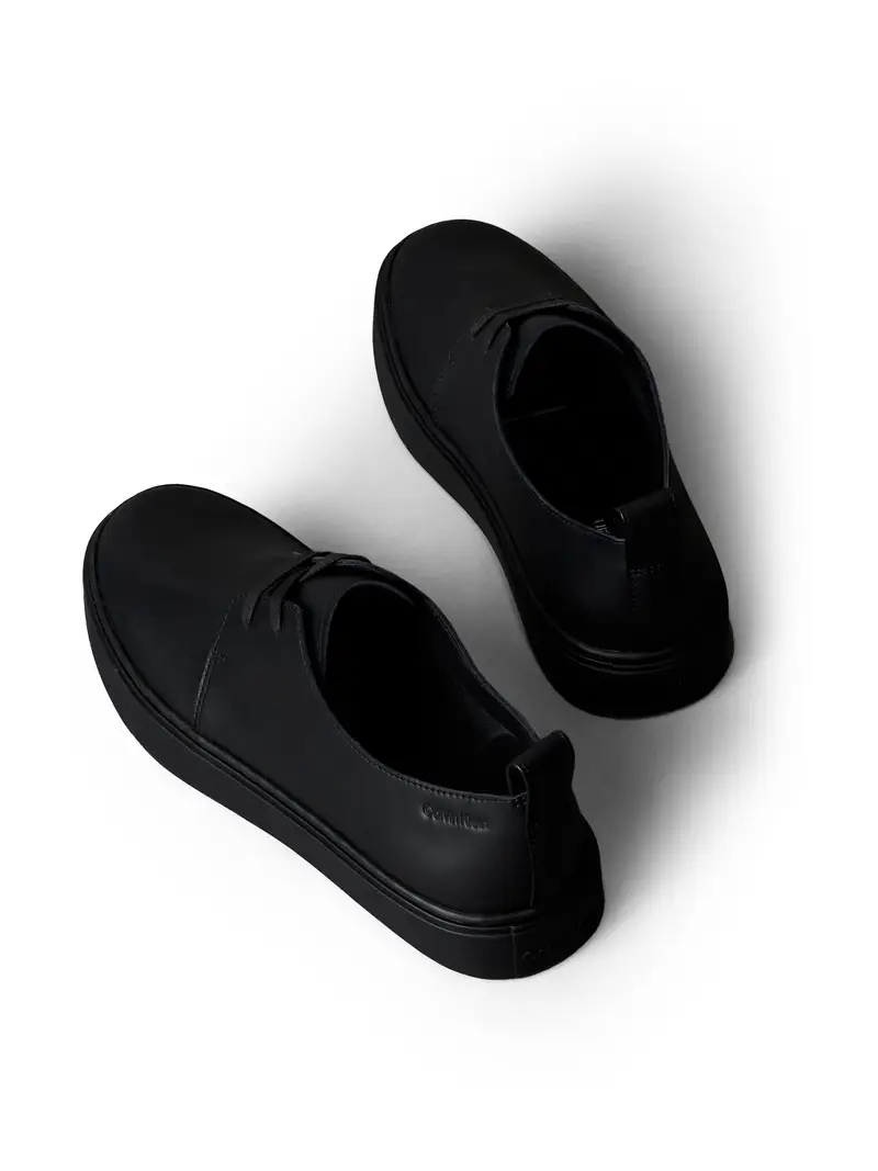 Scarpa stringata nero miniatura 3