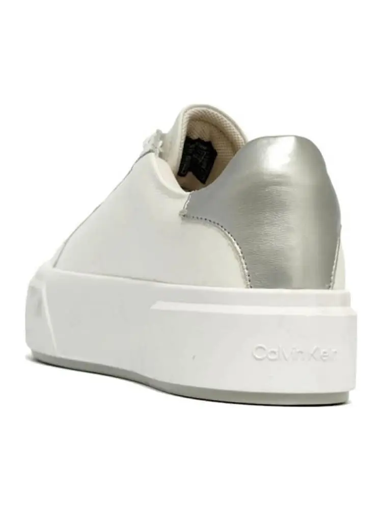 scarpe bianche donna mini logo miniatura 3