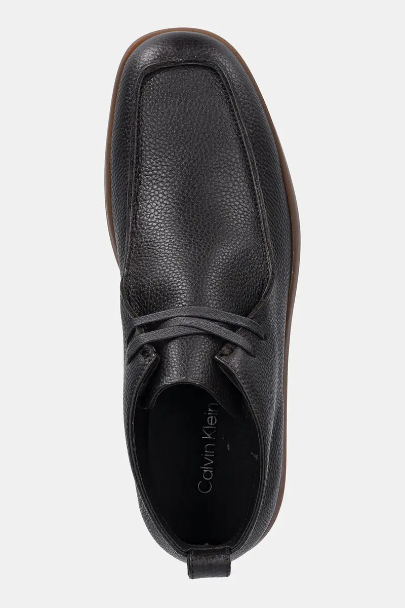 scarpe in pelle HYBRID CUP APRON BOOT LTH uomo colore marrone HM0HM01987 miniatura 4