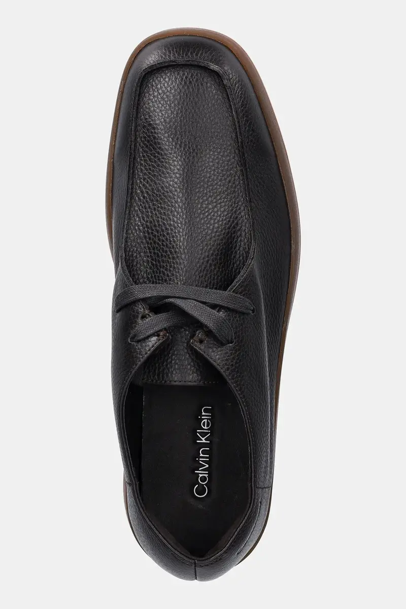 scarpe in pelle HYBRID CUP WALLABEE LTH uomo colore marrone HM0HM02062 miniatura 4