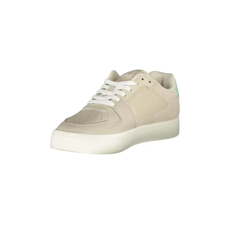 Scarpe Sneakers Beige da Donna con Dettagli a Contrasto / Beige miniatura 3