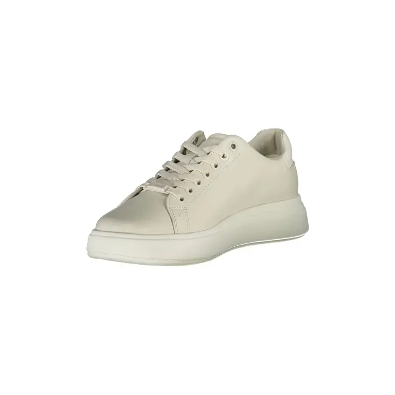 Scarpe Sneakers Donna Beige con Dettagli a Contrasto / Beige miniatura 2