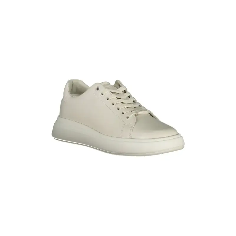 Scarpe Sneakers Donna Beige con Dettagli a Contrasto / Beige miniatura 3