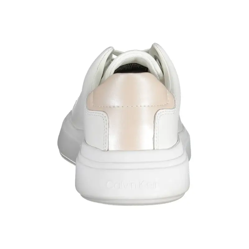 Scarpe Sneakers Donna Bianche con Dettagli a Contrasto / Bianco miniatura 3