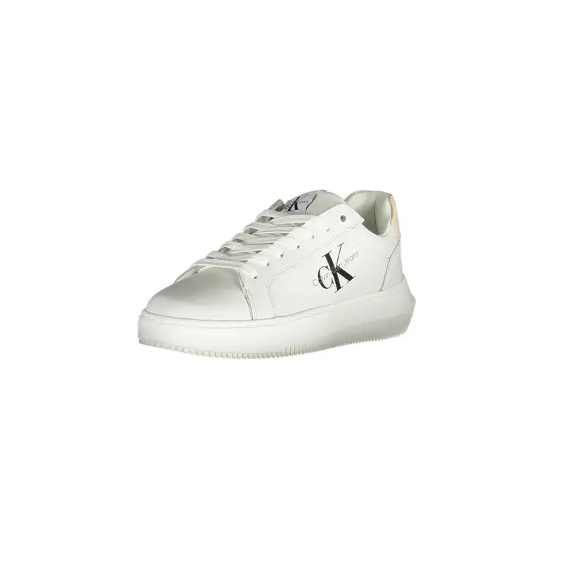 Scarpe Sneakers Donna Bianche con Dettagli Logo / Bianco miniatura 2
