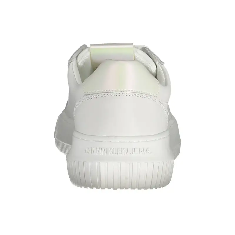 Scarpe Sneakers Donna Bianche con Dettagli Logo / Bianco miniatura 2