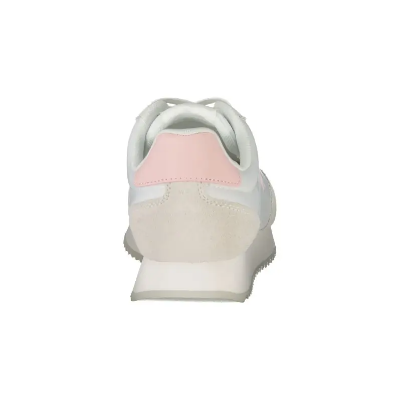 Scarpe Sneakers Donna Bianche con Dettagli Rosa e Logo / Bianco miniatura 3