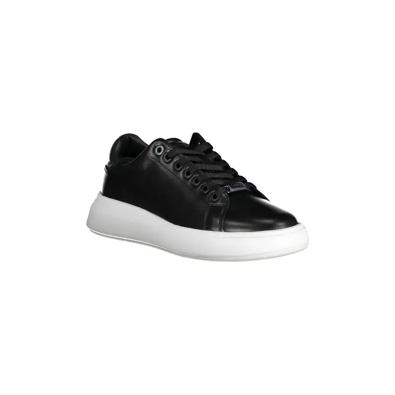 Scarpe Sneakers Donna Nere con Dettagli a Contrasto / Nero miniatura 2