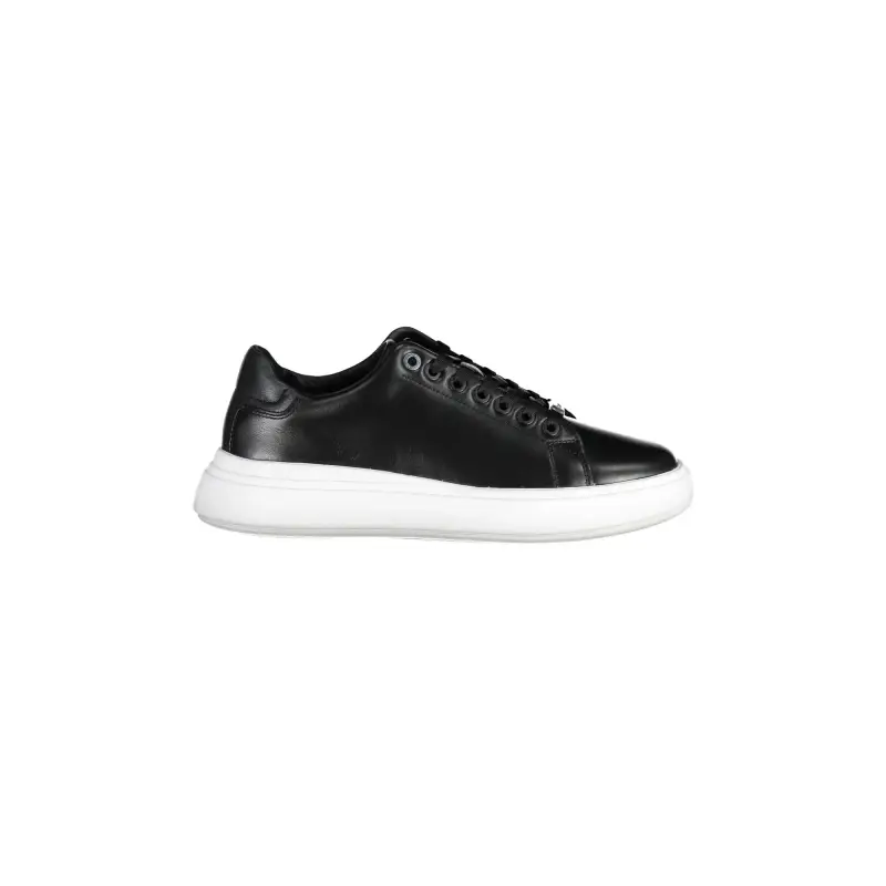 Scarpe Sneakers Donna Nere con Dettagli a Contrasto / Nero