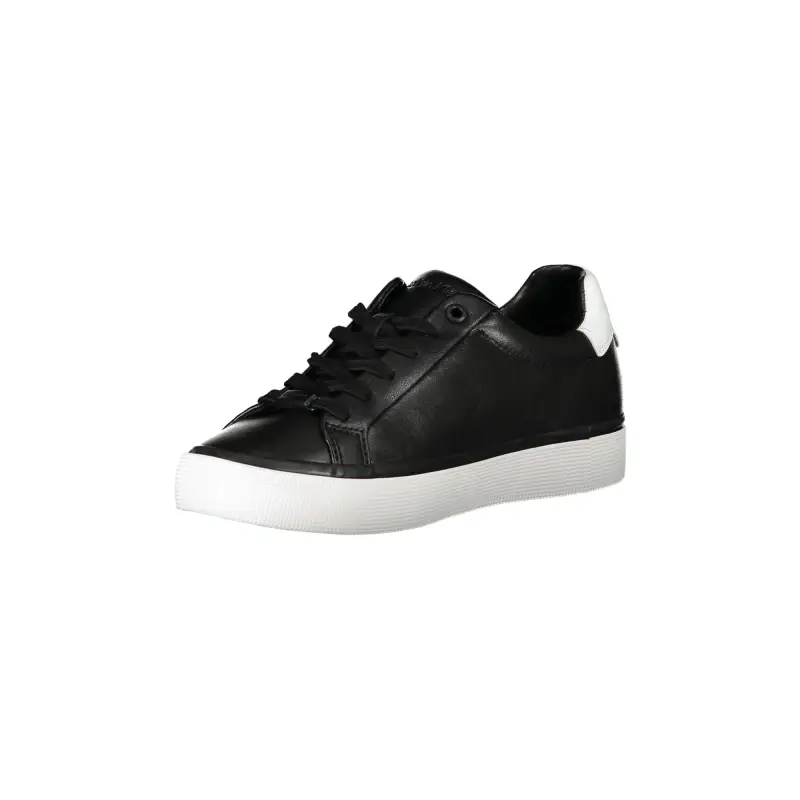 Scarpe Sneakers Donna Nere con Dettagli a Contrasto / Nero miniatura 3