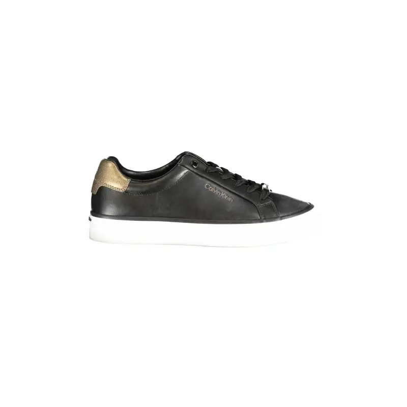 Scarpe Sneakers Donna Nere con Dettagli a Contrasto / Nero