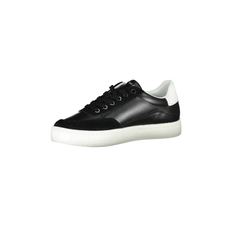 Scarpe Sneakers Donna Nere con Dettagli a Contrasto / Nero miniatura 3