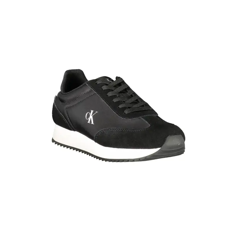 Scarpe Sneakers Donna Nere con Dettagli a Contrasto / Nero miniatura 2