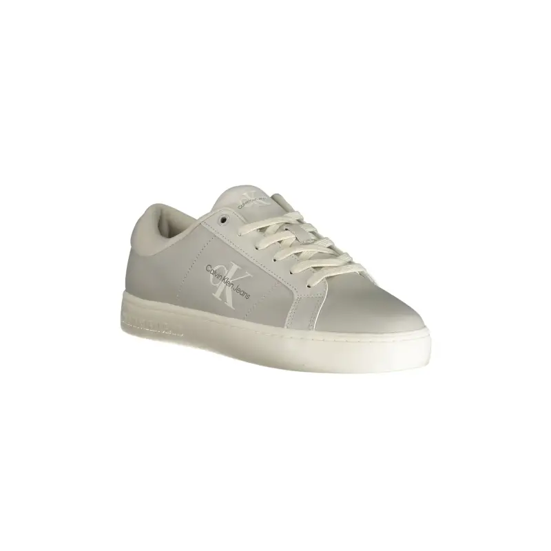 Scarpe Sneakers Uomo Grigie con Dettagli a Contrasto / Grigio miniatura 2