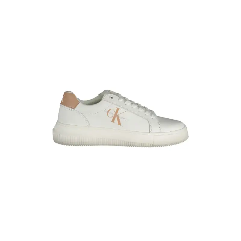 Scarpe Sportive Donna Bianche con Dettagli Rosa / Bianco