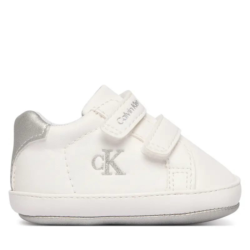 Scarpette per neonati Calvin Klein V0A9-83201-1582 Bianco