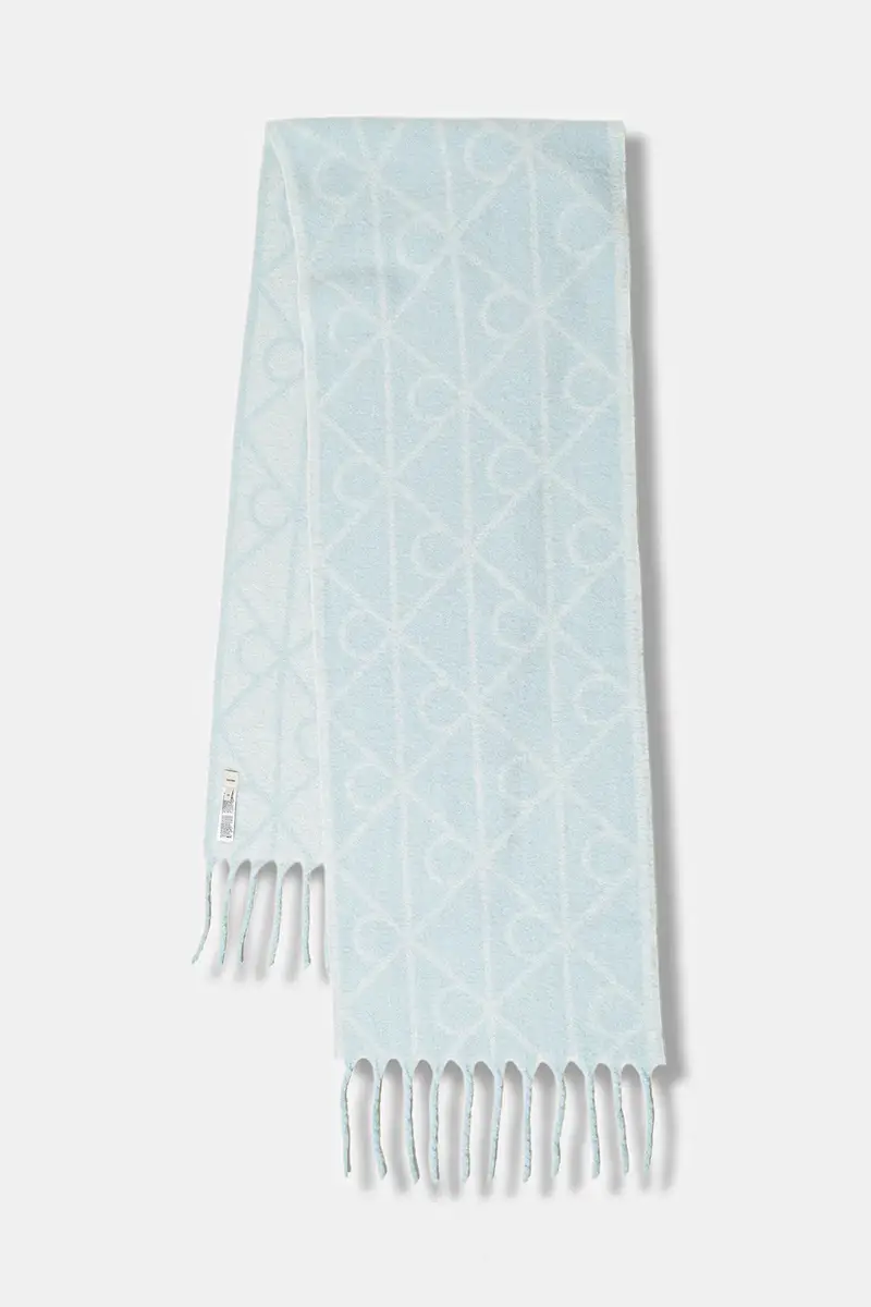 scialle con lana colore blu LV04D8072G