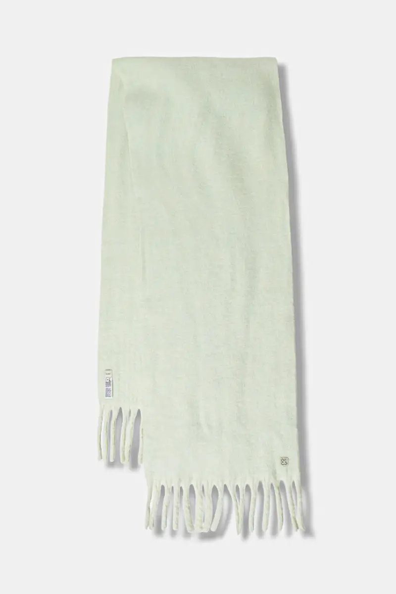 scialle con lana colore verde LV04D8069G