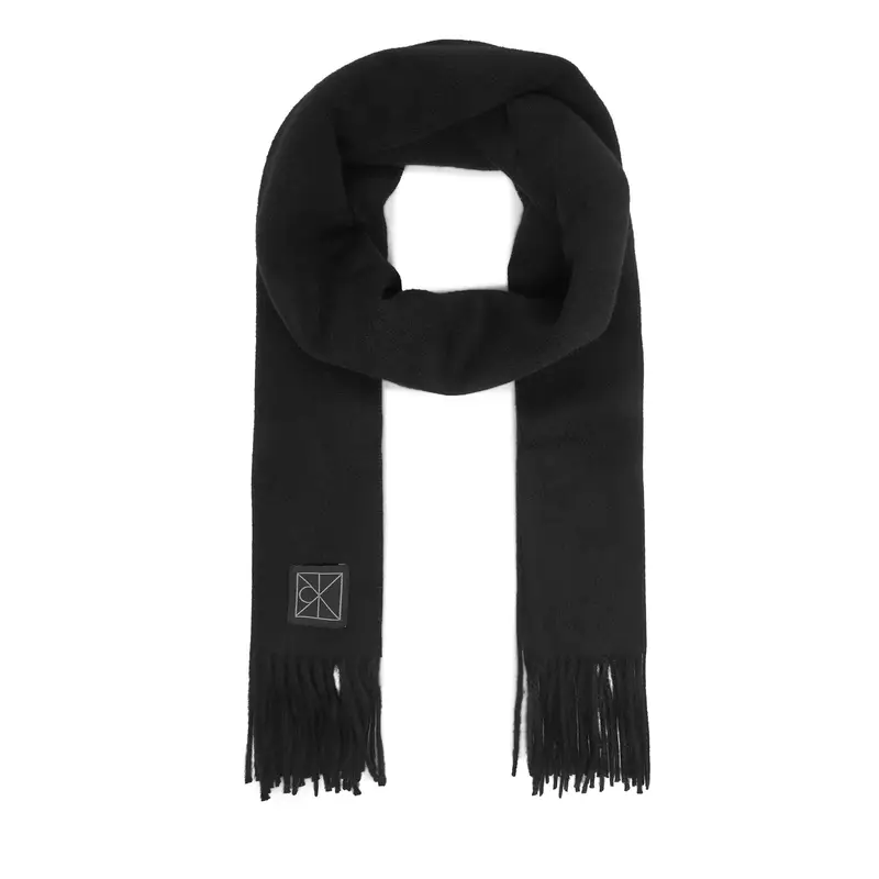 Sciarpa Calvin Klein Emblem LV04D8060G Nero