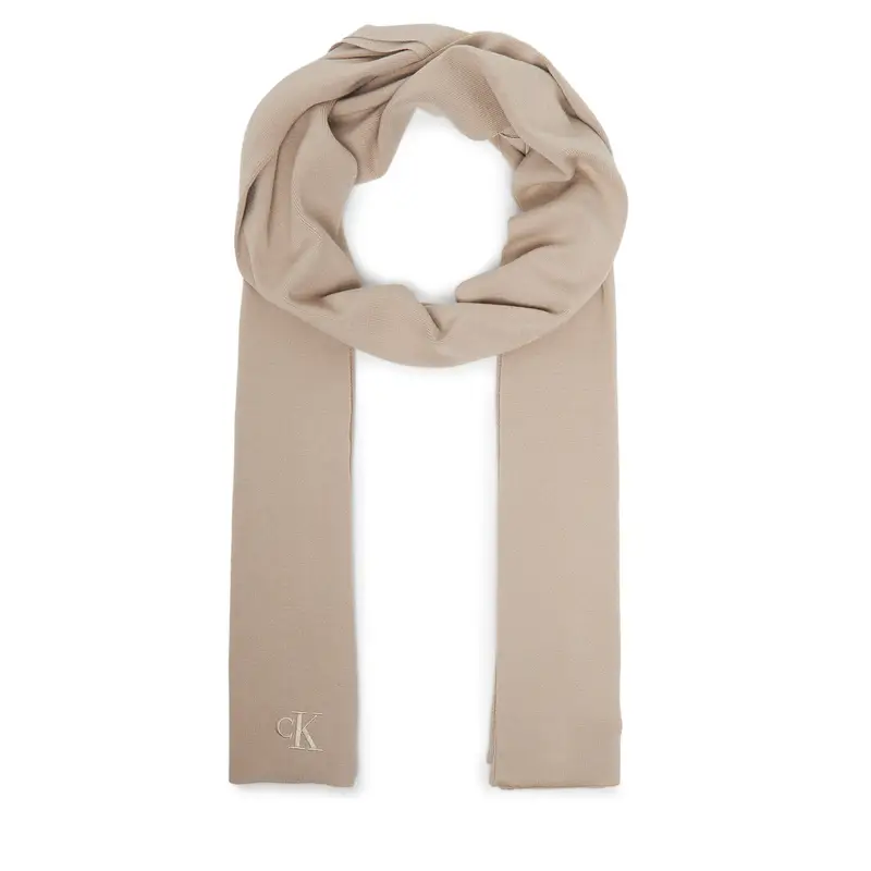 Sciarpa Calvin Klein Fine LV04D8021G Beige
