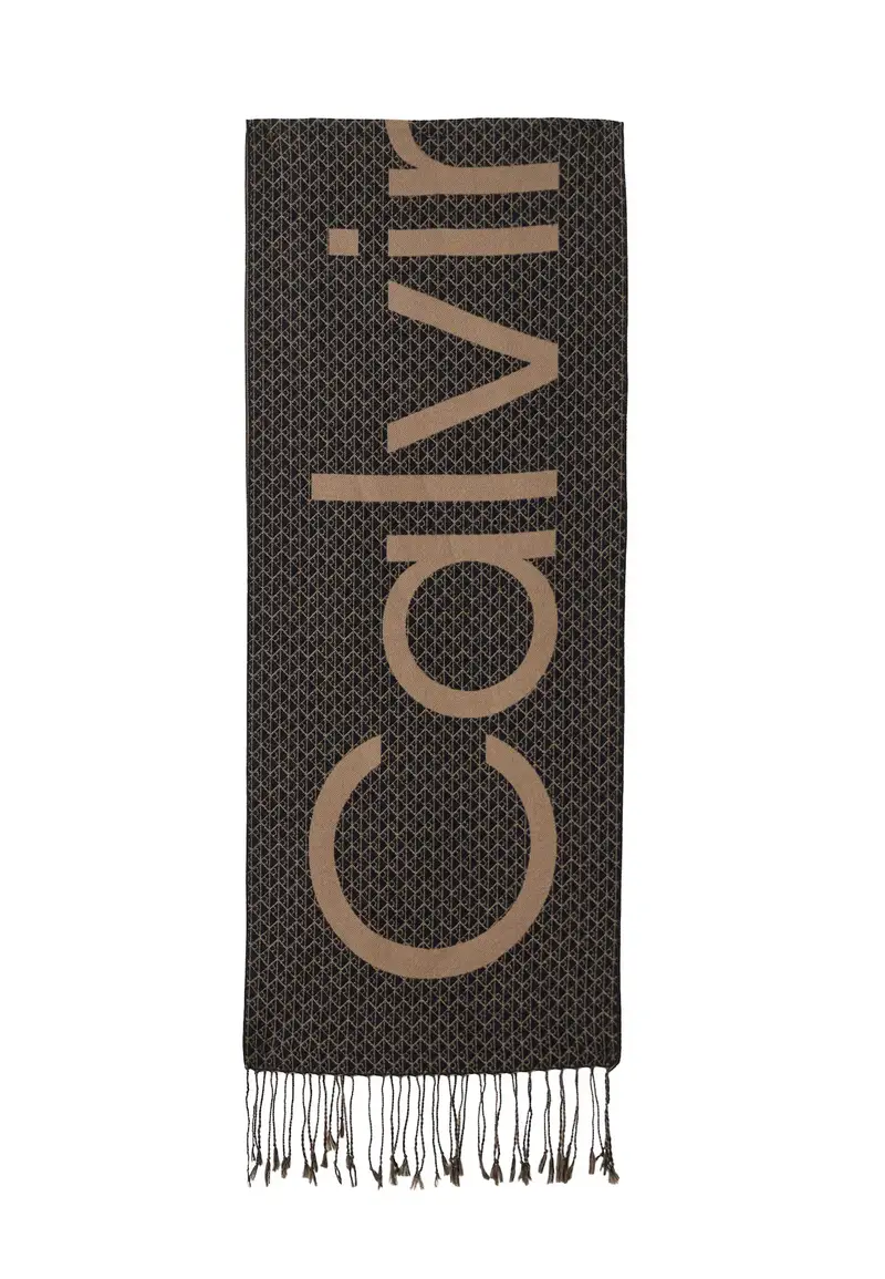 Sciarpa cappuccino / nero