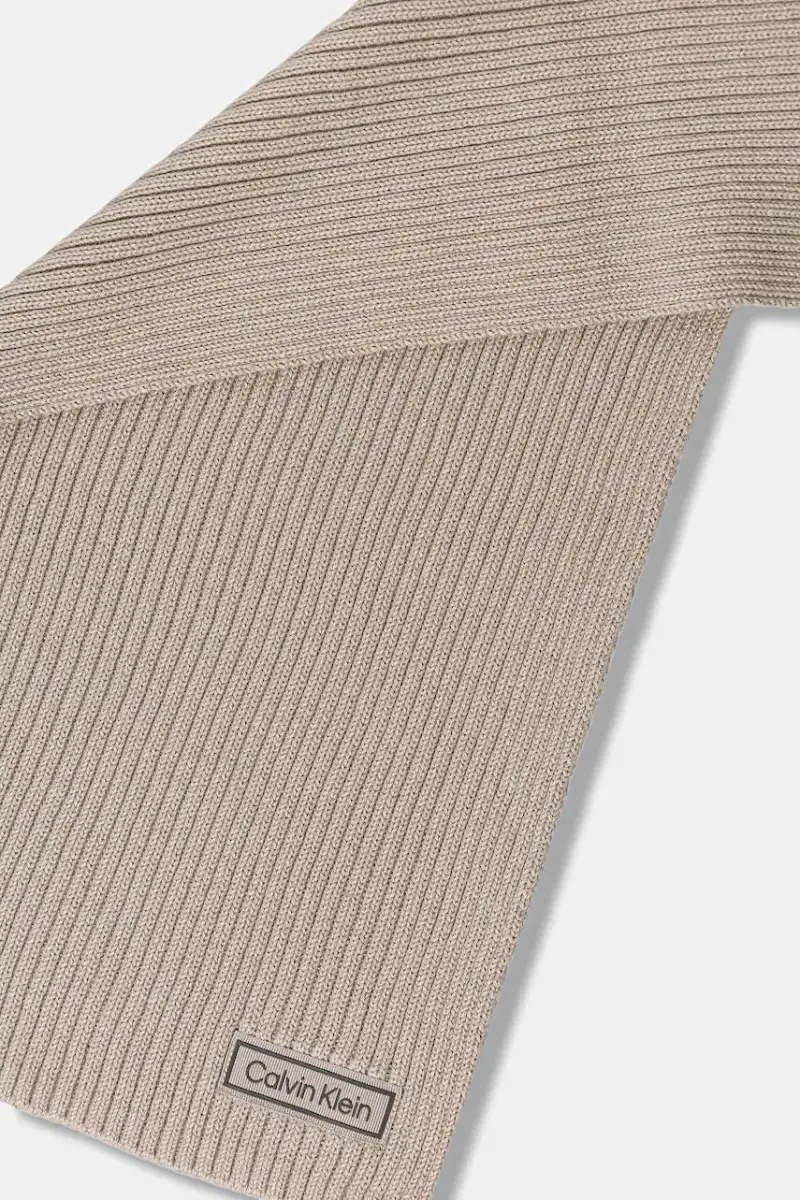 sciarpa con aggiunta di lana uomo colore beige LV04D8055G miniatura 2