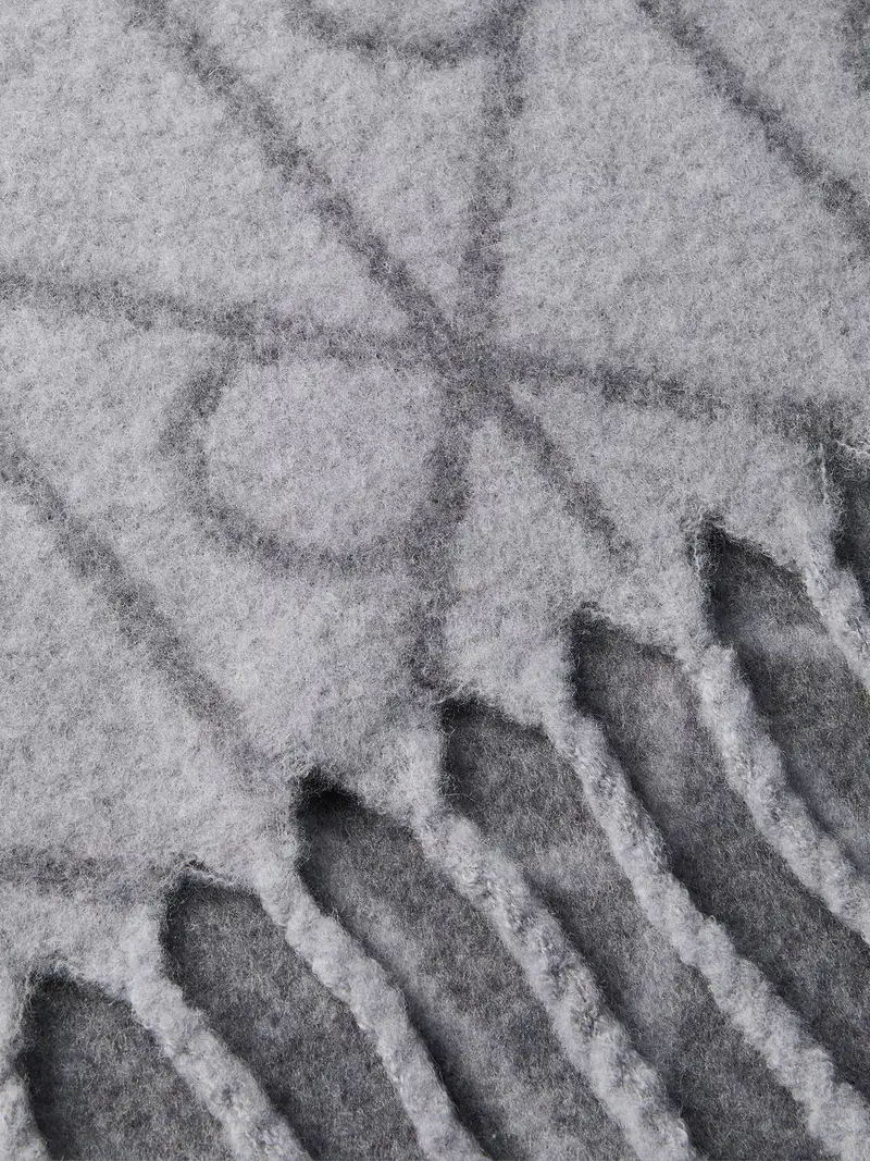 Sciarpa grigio / antracite miniatura 3