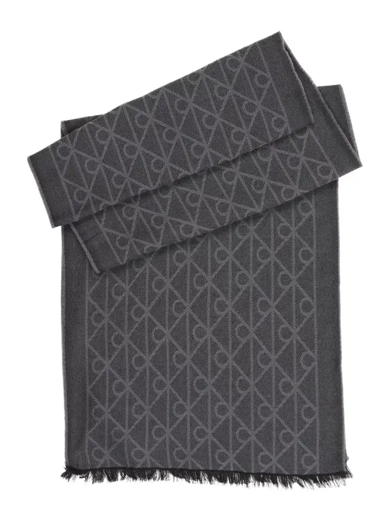 Sciarpa grigio / nero