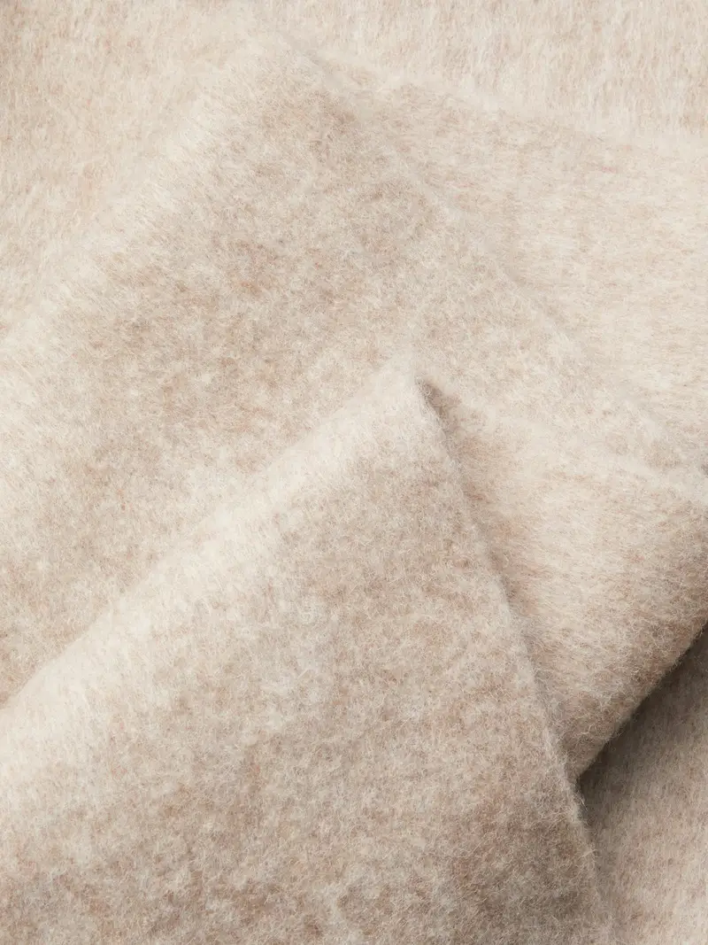 Sciarpa marrone chiaro miniatura 2