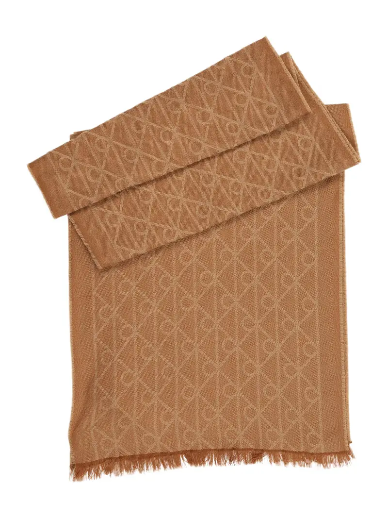 Sciarpa terra d'ombra / cappuccino