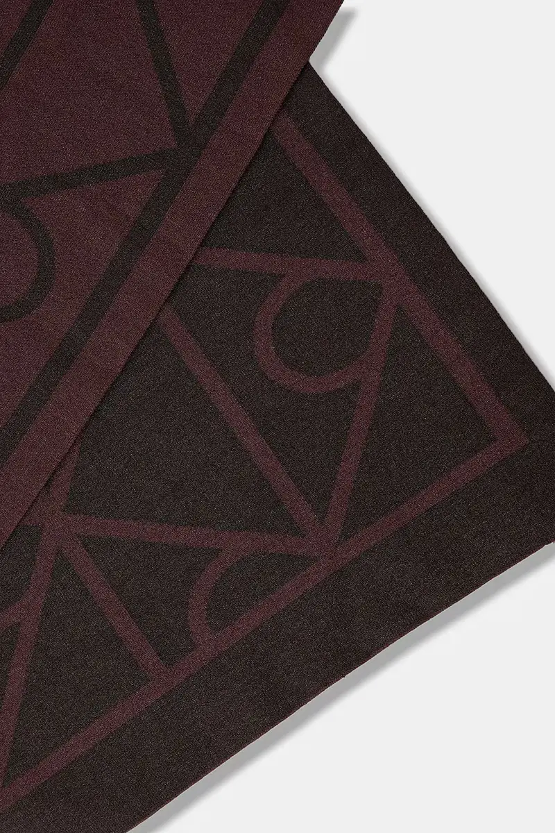 sciarpa uomo colore marrone LV04D8051G miniatura 2