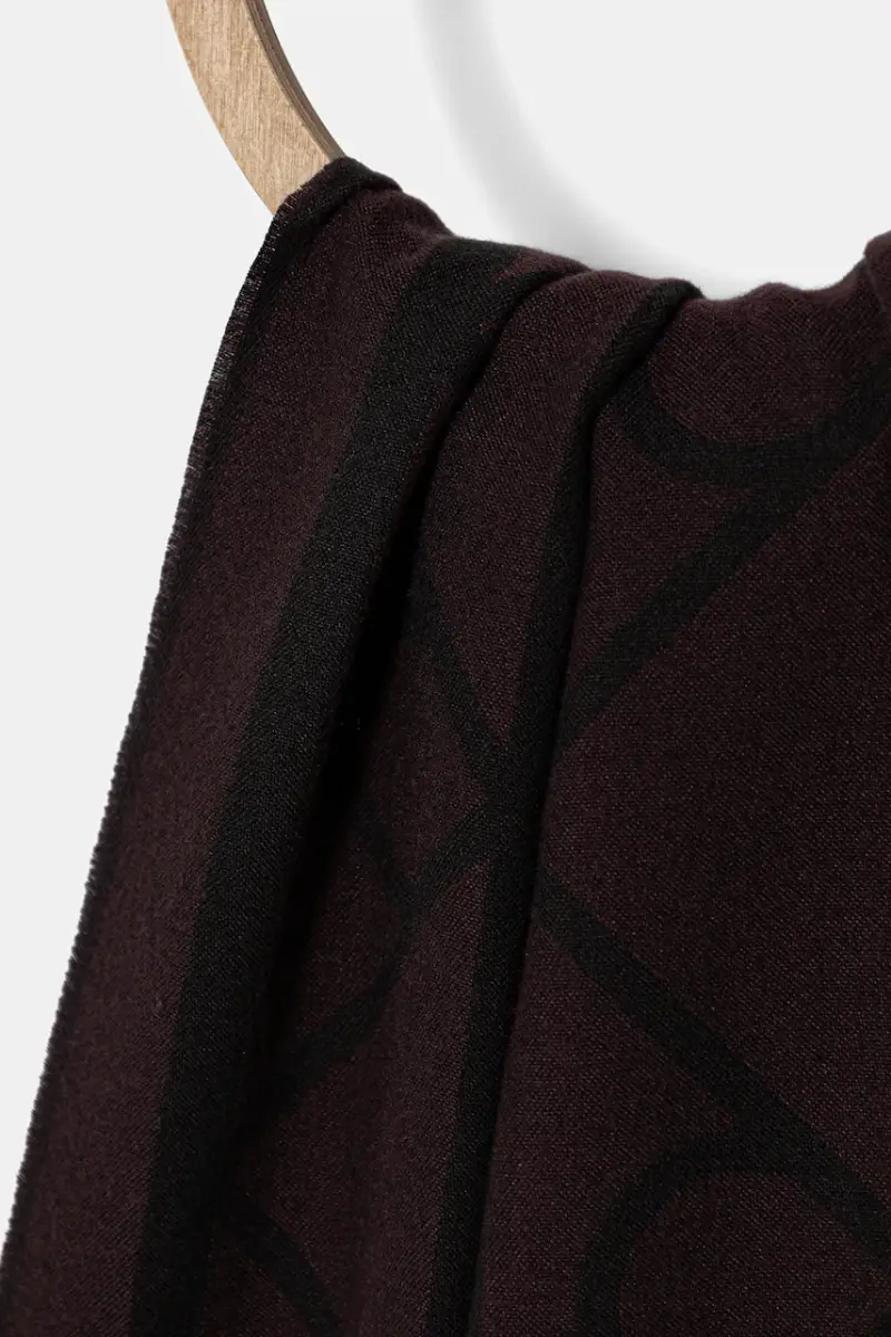 sciarpa uomo colore marrone LV04D8061G miniatura 2