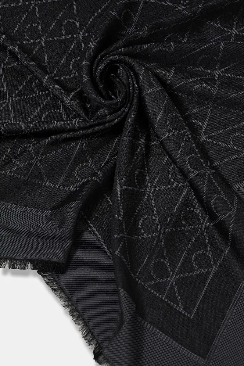 sciarpa uomo colore nero LV04D8063G miniatura 2