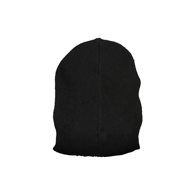 Sciarpa Uomo Nera Ricamo Nero miniatura 3