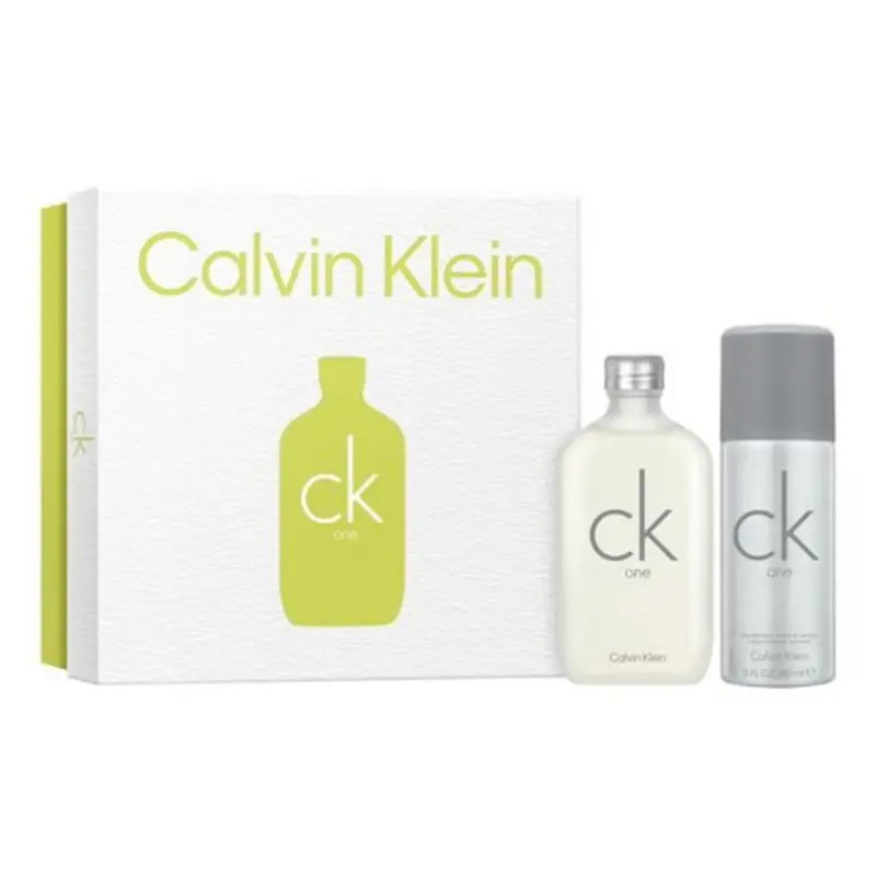 Set Calvin Klein CK One Eau De Toilette Unisex 100 ml + CK One Deodorante Spray Protezione 24h Uomo 150 ml