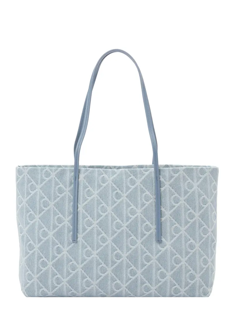 Shopper blu denim / blu chiaro