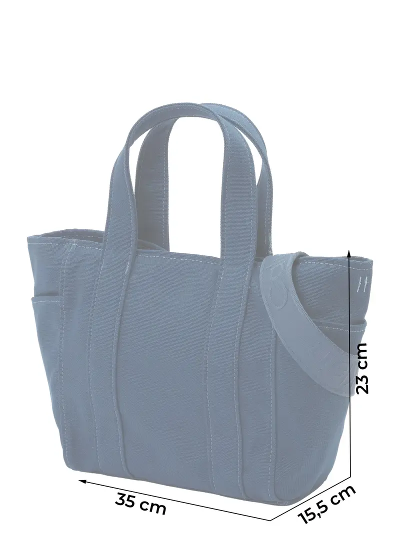 Shopper blu scuro miniatura 2