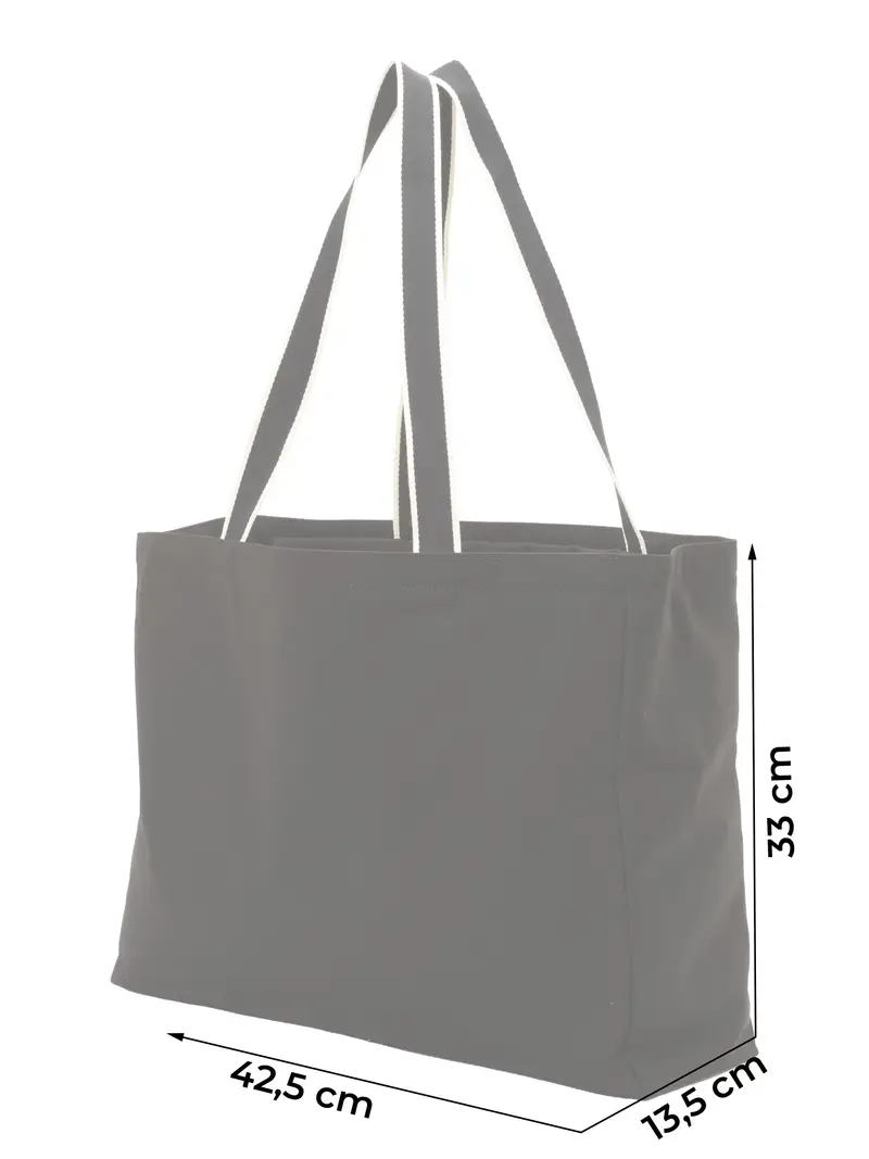 Shopper nero / bianco miniatura 2